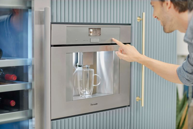 Thermador TCM24PS, model TCM24PS — coffee machines specified and installed by iKitchen Cabinetry, view 5