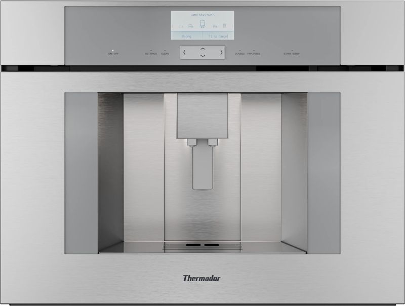 Thermador TCM24TS, model TCM24TS — coffee machines specified and installed by iKitchen Cabinetry