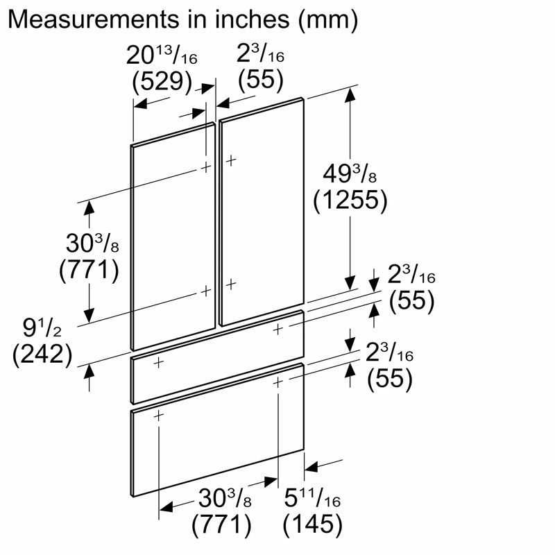 Thermador TFL42IT100, model TFL42IT100 — refrigeration specified and installed by iKitchen Cabinetry, view 3