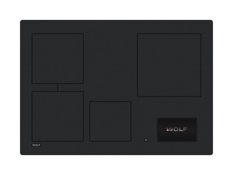 Wolf 30" Contemporary Induction Cooktop, model CI30460C/B — cooktops & rangetops & modules specified and installed by iKitchen Cabinetry