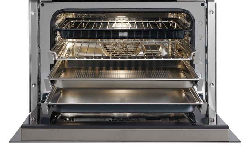 Wolf 24" E Series Transitional Convection Steam Oven, model CSO2450TE/S/T — built-in ovens specified and installed by iKitchen Cabinetry, view 3