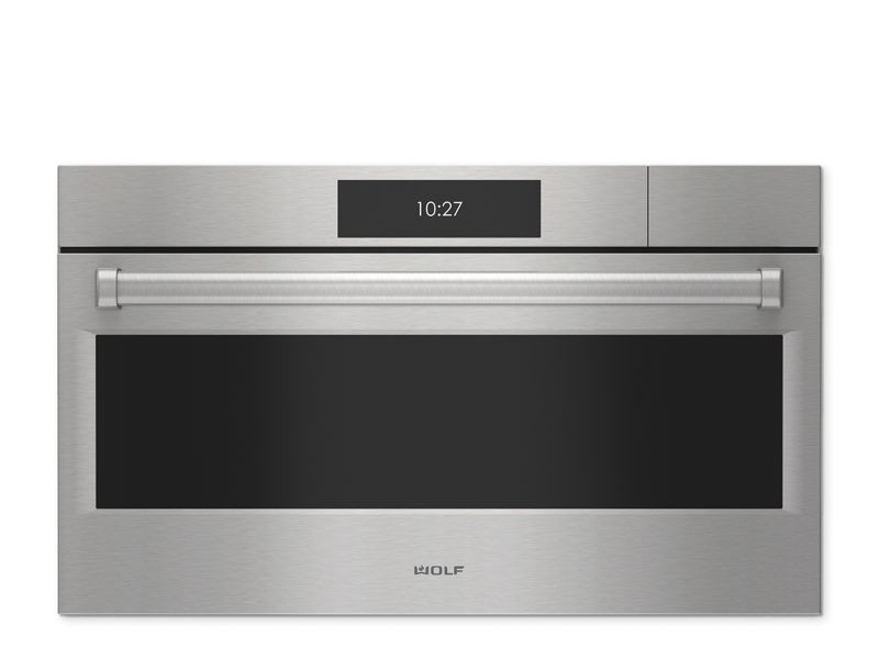 Wolf 30" E Series Professional Convection Steam Oven, model CSO3050PE/S/P — built-in ovens specified and installed by iKitchen Cabinetry
