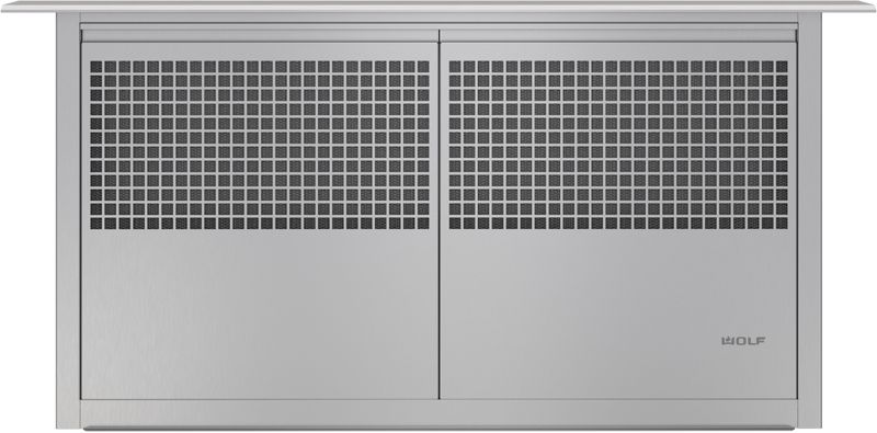 Wolf 30" Downdraft Ventilation, model DD30 — ventilation specified and installed by iKitchen Cabinetry
