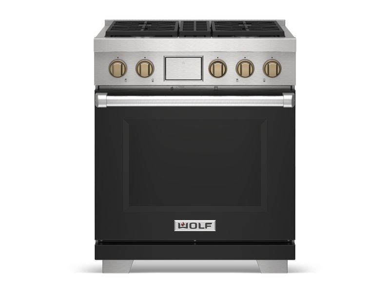 Wolf 30" Dual Fuel Range - 4 Burners, model DF30450/S/P/LP — ranges specified and installed by iKitchen Cabinetry, view 6