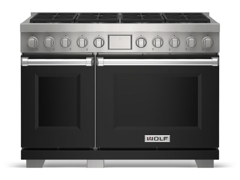 Wolf 48" Dual Fuel Range - 8 Burners, model DF48850/S/P/LP — ranges specified and installed by iKitchen Cabinetry, view 2