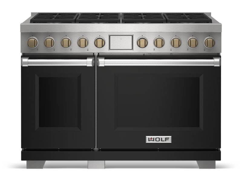 Wolf 48" Dual Fuel Range - 8 Burners, model DF48850/S/P/LP — ranges specified and installed by iKitchen Cabinetry, view 5