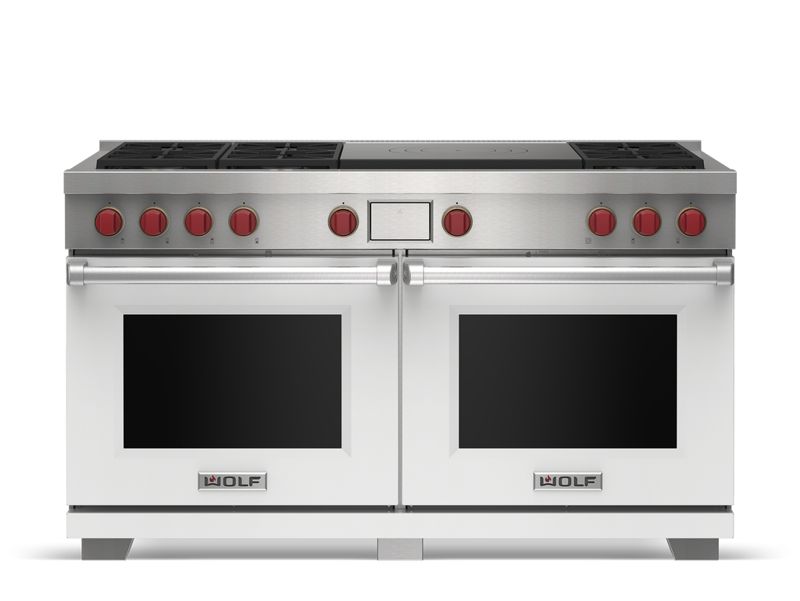 Wolf 60" Dual Fuel Range - 6 Burners and French Top, model DF60650F/S/P — ranges specified and installed by iKitchen Cabinetry, view 4