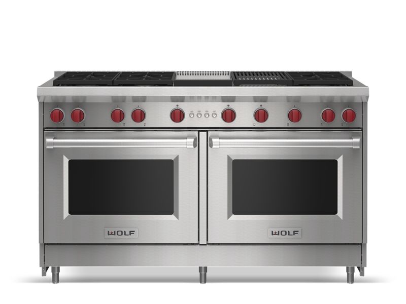 Wolf Gas Range, model GR — ranges specified and installed by iKitchen Cabinetry, view 4