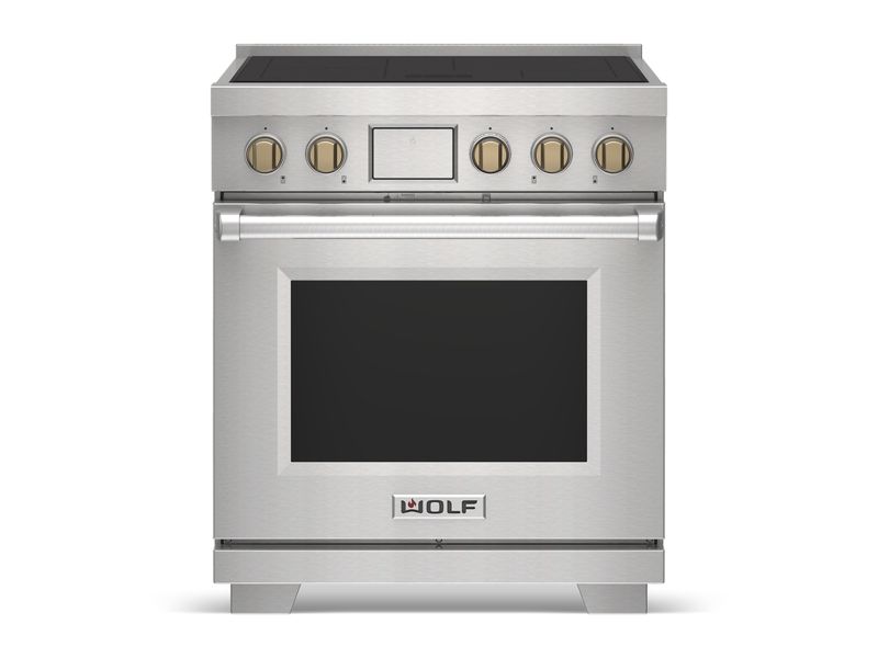 Wolf 30" Professional Induction Range, model IR30451/S/P — ranges specified and installed by iKitchen Cabinetry, view 3