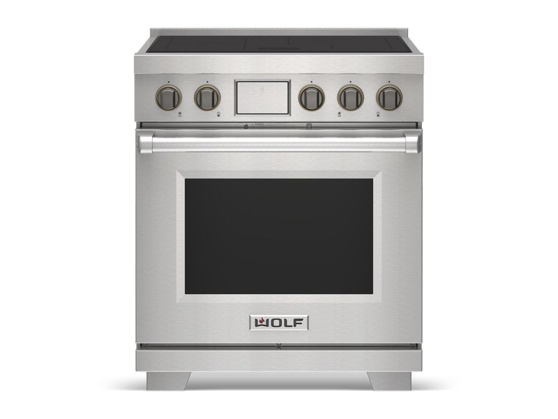 Wolf 30" Professional Induction Range, model IR30451/S/P — ranges specified and installed by iKitchen Cabinetry, view 6