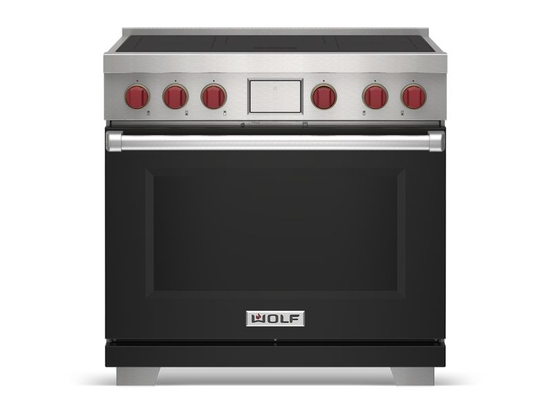 Wolf 36" Professional Induction Range, model IR36551/S/P — ranges specified and installed by iKitchen Cabinetry, view 3