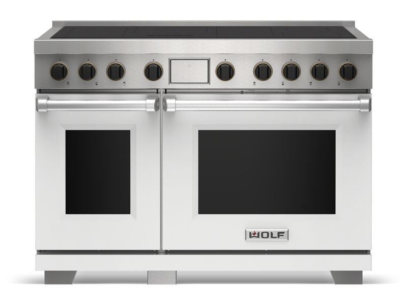 Wolf 48" Professional Induction Range, model IR48751/S/P — ranges specified and installed by iKitchen Cabinetry, view 3