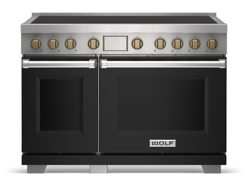 Wolf 48" Professional Induction Range, model IR48751/S/P — ranges specified and installed by iKitchen Cabinetry, view 5