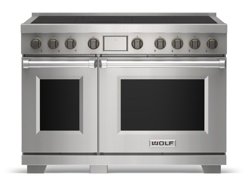 Wolf 48" Professional Induction Range, model IR48751/S/P — ranges specified and installed by iKitchen Cabinetry, view 6