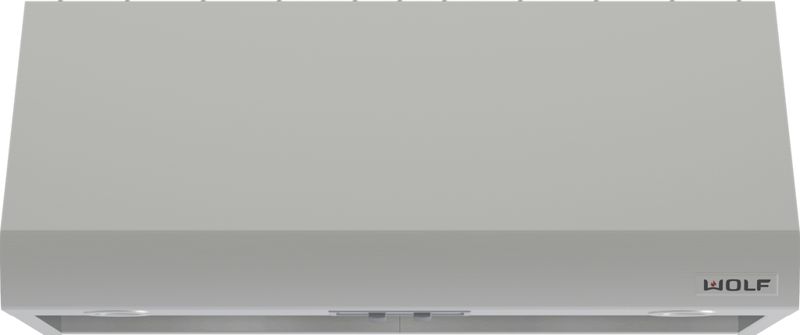 Wolf 42" Pro Wall Hood - 24" Depth, model PW422418 — ventilation specified and installed by iKitchen Cabinetry