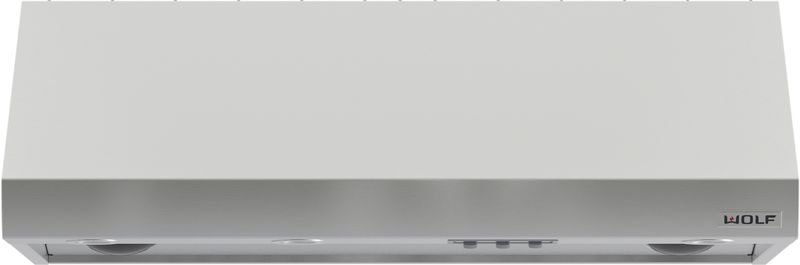 Wolf 54" Pro Wall Hood - 27" Depth, model PW542718 — ventilation specified and installed by iKitchen Cabinetry