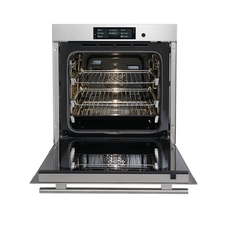 Wolf 24" E Series Transitional Built-In Single Oven, model SO2450TE/S/T — built-in ovens specified and installed by iKitchen Cabinetry, view 4