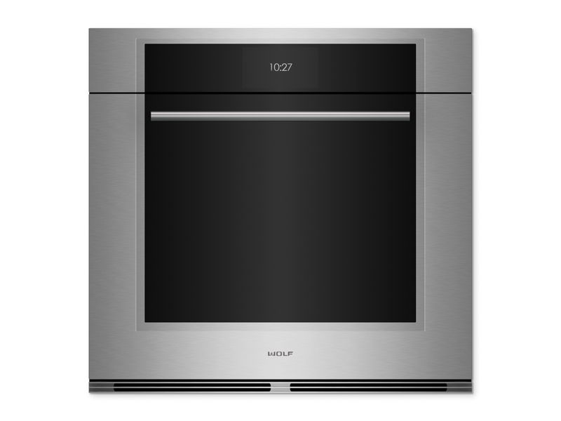 Wolf 30" M Series Transitional Built-In Single Oven, model SO3050TM/S/T — built-in ovens specified and installed by iKitchen Cabinetry