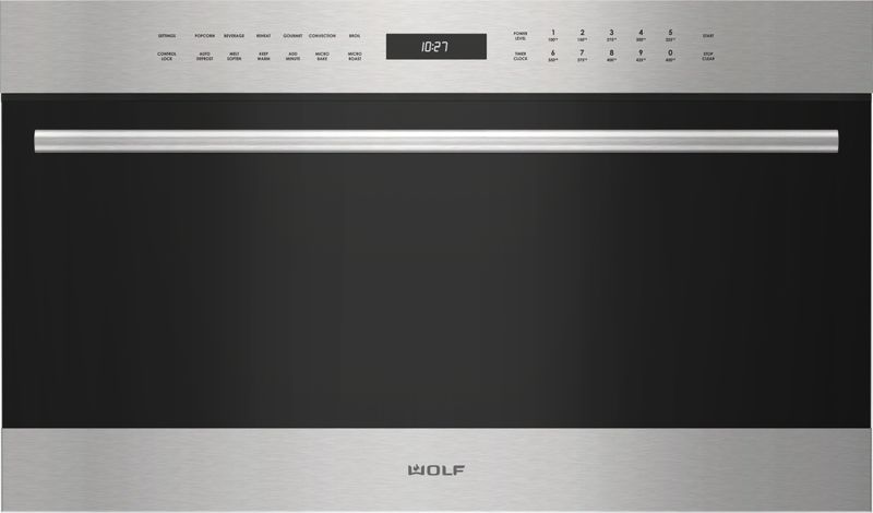 Wolf 30" E Series Transitional Speed Oven - Legacy, model SPO30TE/S/TH — built-in ovens, microwaves specified and installed by iKitchen Cabinetry