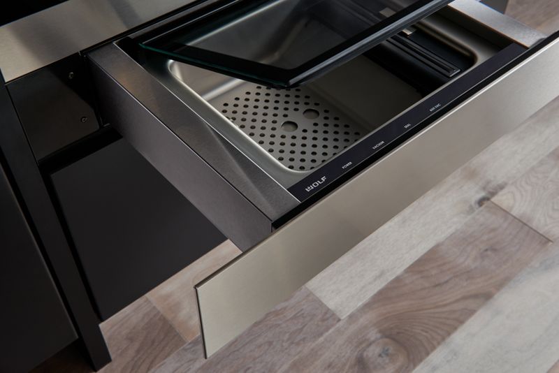 Wolf 24" Vacuum Seal Drawer, model VS24 — drawers specified and installed by iKitchen Cabinetry, view 6