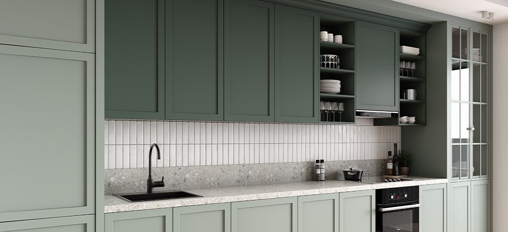 AGT Forest Green 3027 — decorative furniture panel for custom cabinetry, view 4