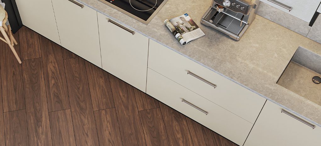 AGT Latte Cream 3054 — decorative furniture panel for custom cabinetry, view 4