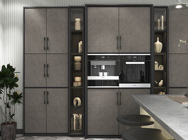 AGT Slate Coffee 3058 — decorative furniture panel for custom cabinetry, view 5
