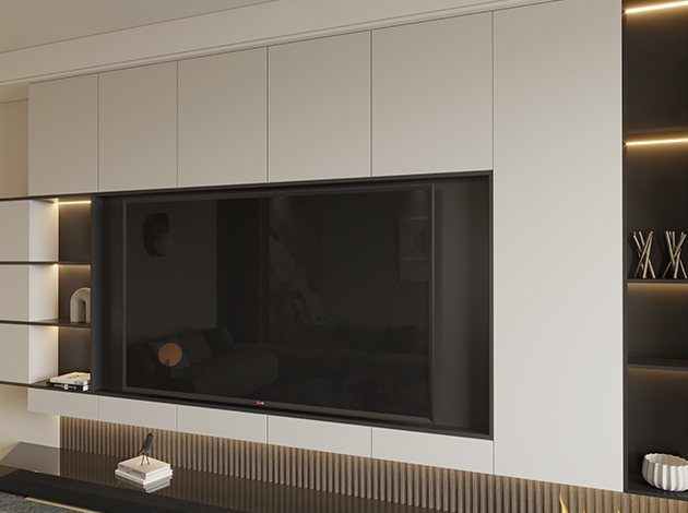AGT Victoria Grey 3095 — decorative furniture panel for custom cabinetry, view 5