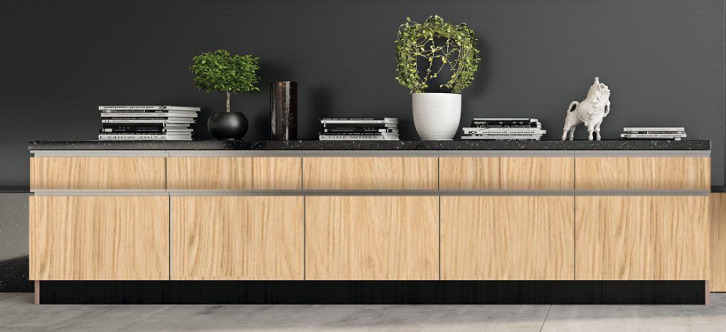 AGT Nordic Oak 3099 — decorative furniture panel for custom cabinetry, view 4