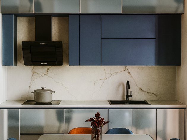 AGT Space Metal 3107 — decorative furniture panel for custom cabinetry, view 5