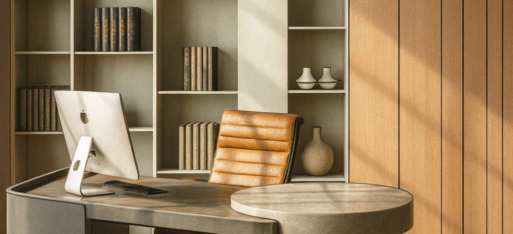 AGT Orbit Copper 3110 — decorative furniture panel for custom cabinetry, view 2
