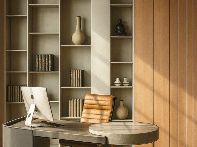 AGT Orbit Copper 3110 — decorative furniture panel for custom cabinetry, view 5