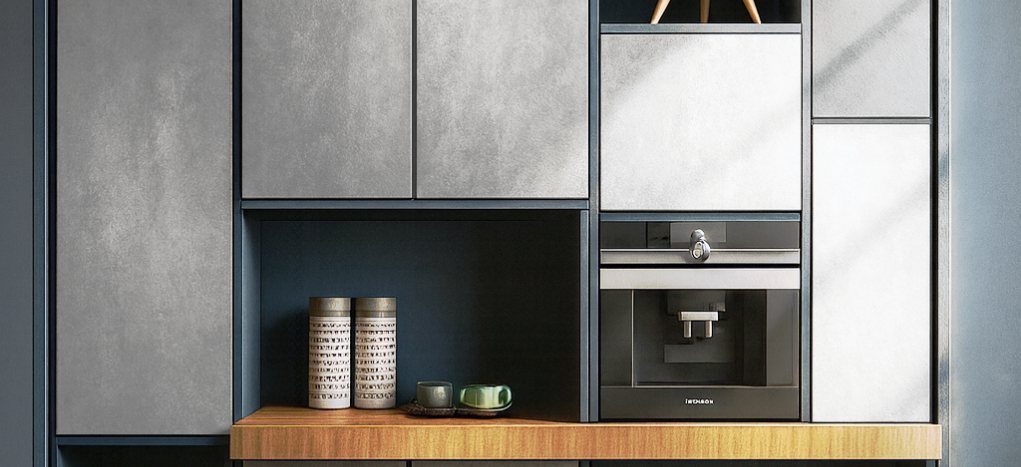 AGT Luna Inox 3112 — decorative furniture panel for custom cabinetry, view 2