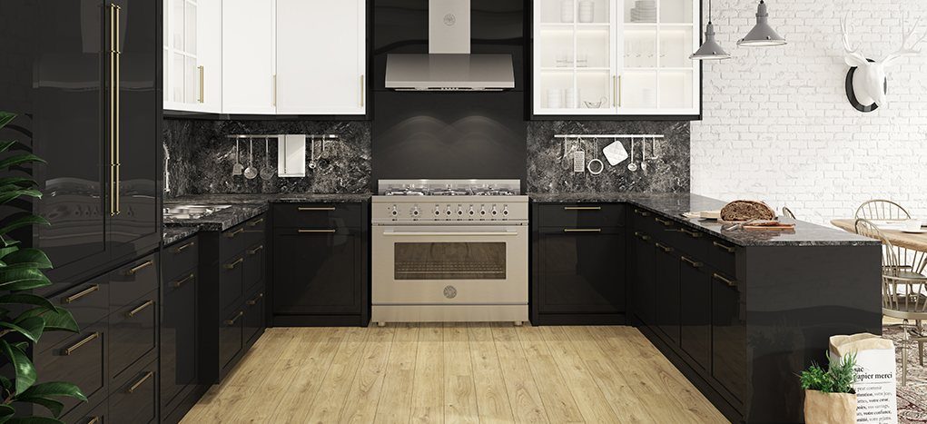 AGT HG New Black 6002 — decorative furniture panel for custom cabinetry, view 2
