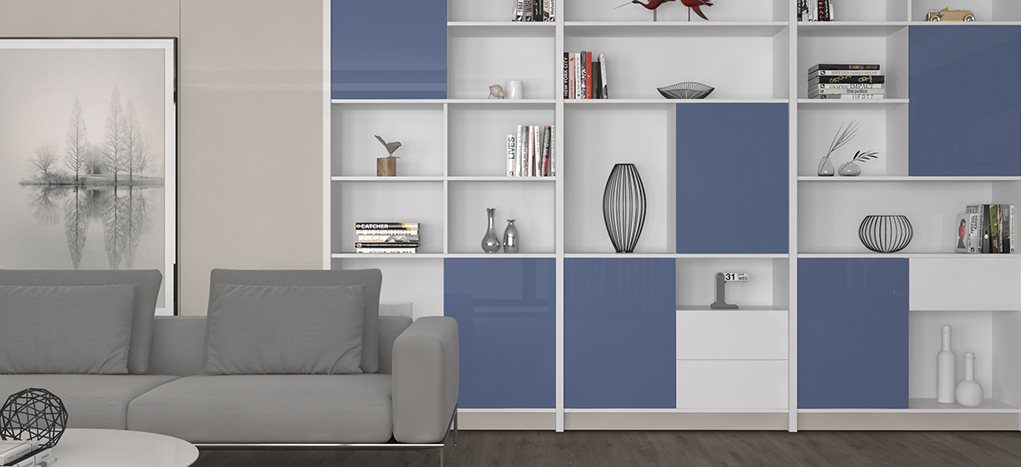 AGT HG Deluxe Gray 6008 — decorative furniture panel for custom cabinetry, view 2