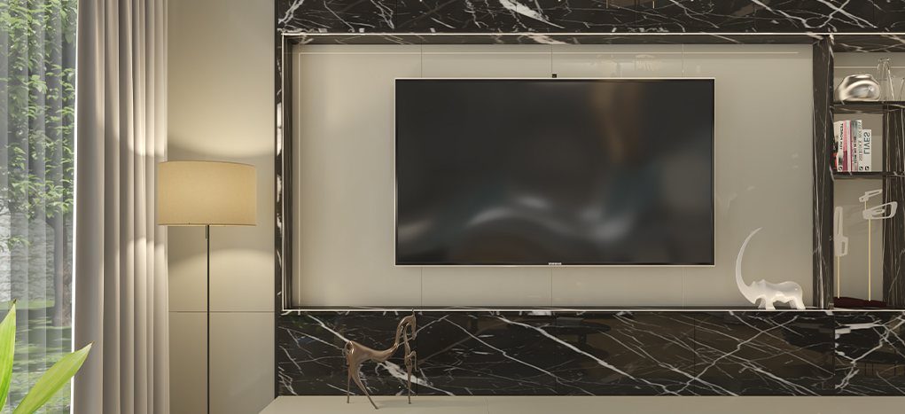 AGT HG Toros Black Marble 6019 — decorative furniture panel for custom cabinetry, view 2