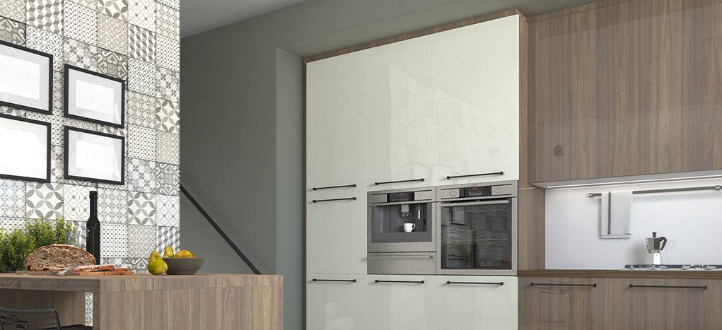 AGT HG Milano Walnut 627 — decorative furniture panel for custom cabinetry, view 2