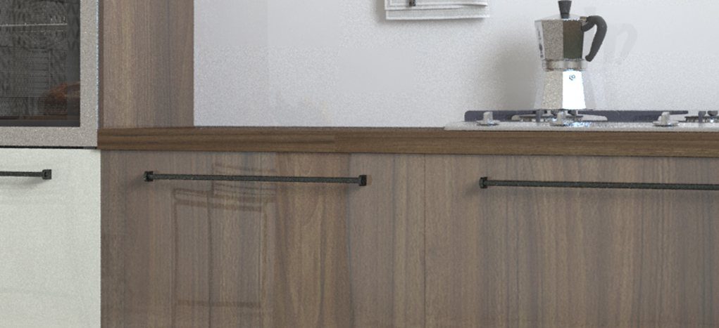 AGT HG Milano Walnut 627 — decorative furniture panel for custom cabinetry, view 4