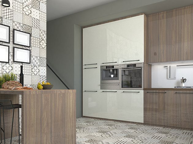AGT HG Milano Walnut 627 — decorative furniture panel for custom cabinetry, view 5