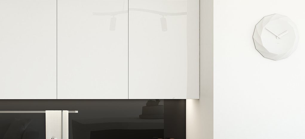 AGT HG Bianco 647 — decorative furniture panel for custom cabinetry, view 4