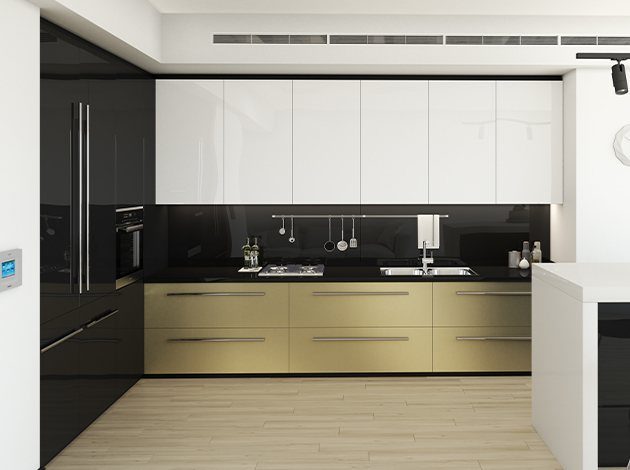 AGT HG Bianco 647 — decorative furniture panel for custom cabinetry, view 5