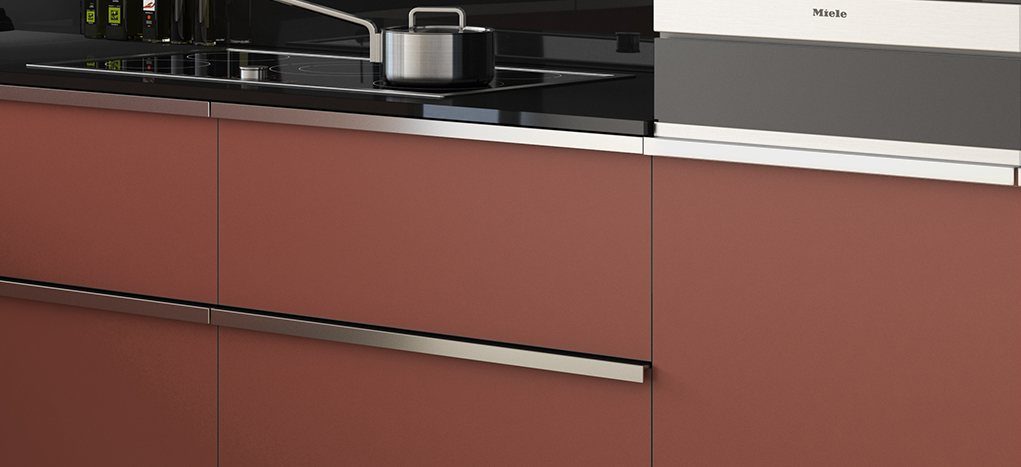 AGT Soft Touch Clay 738 — decorative furniture panel for custom cabinetry, view 4