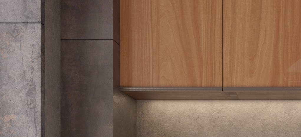 AGT Light Walnut L031 — mdf lam for custom cabinetry, view 4