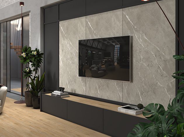 AGT Marmara Gray L138 — mdf lam for custom cabinetry, view 5