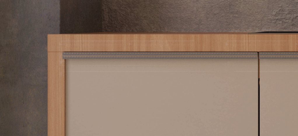 AGT Sapphire Grey L144 — mdf lam for custom cabinetry, view 4