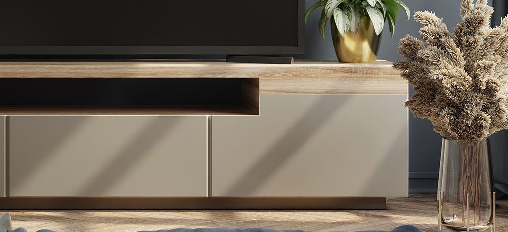 AGT Grand Beige L145 — mdf lam for custom cabinetry, view 4