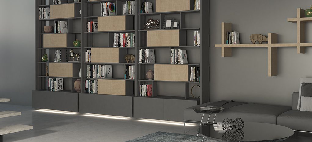 AGT Dark Anthracite L146 — mdf lam for custom cabinetry, view 2
