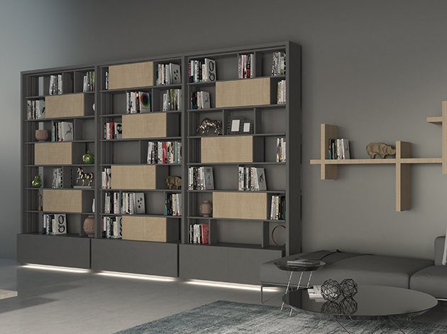 AGT Dark Anthracite L146 — mdf lam for custom cabinetry, view 5
