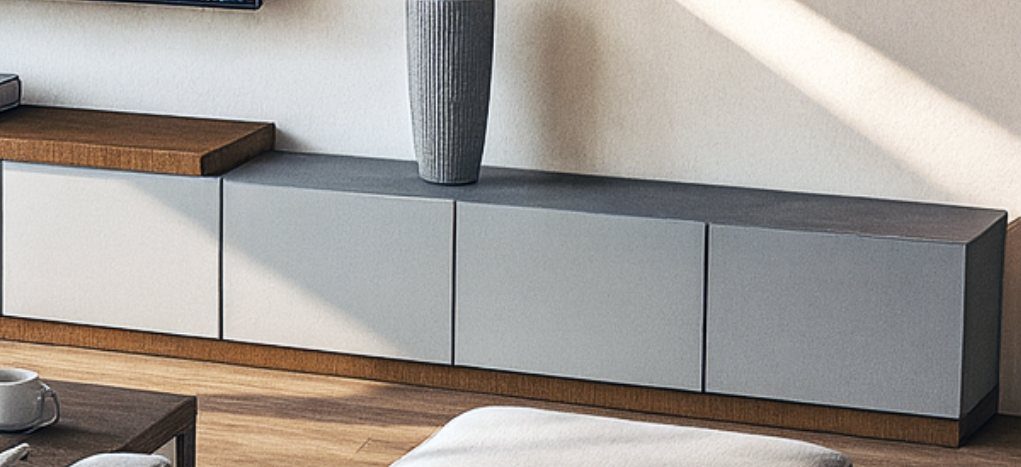 AGT Mist White L170 — mdf lam for custom cabinetry, view 4