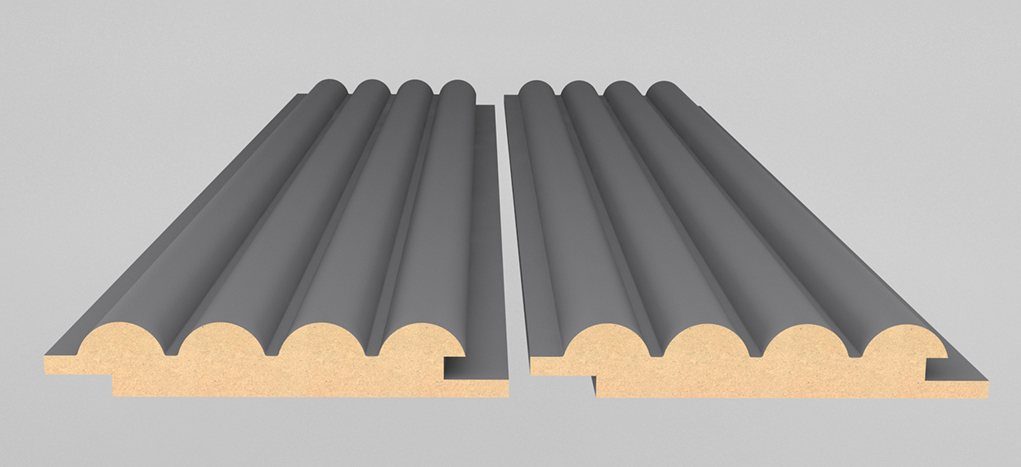 AGT LB-2200-M LB-2200-M — 3d wall covering for custom cabinetry, view 3